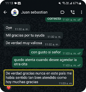 Testimonio Duvan